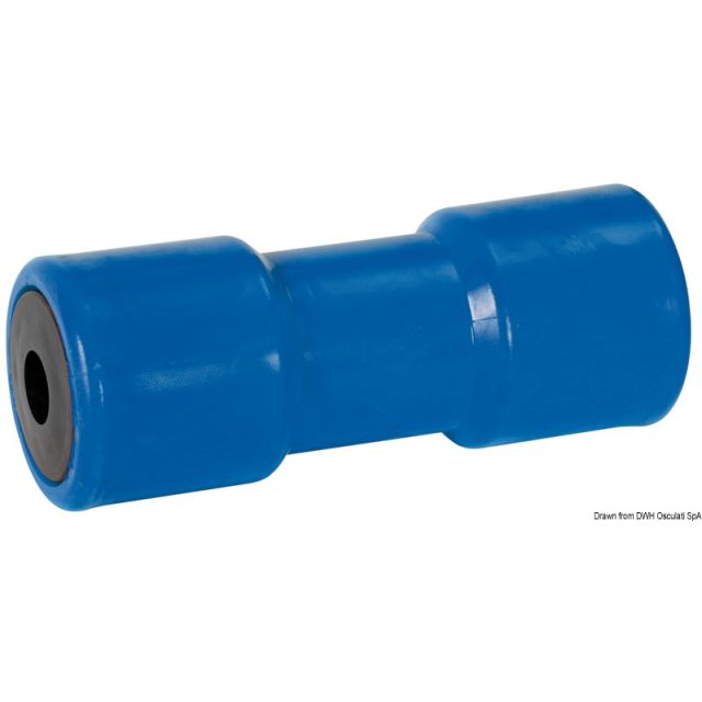 Mittlere Rolle, blau 200 mm Ø Bohrung 21 mm 