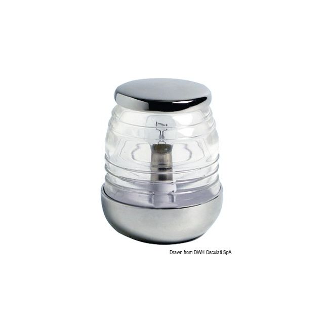360° Topplicht AISI 316 85 mm 12 V 