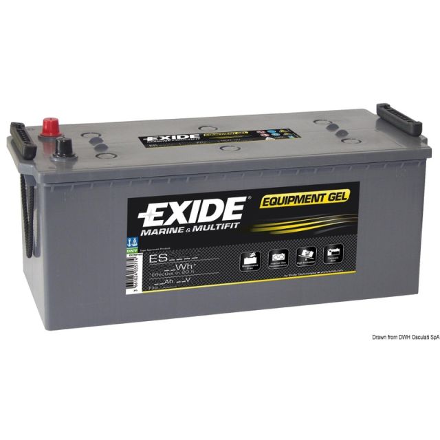 EXIDE Batterien Gel, Starter- und Versorgungsbatterien