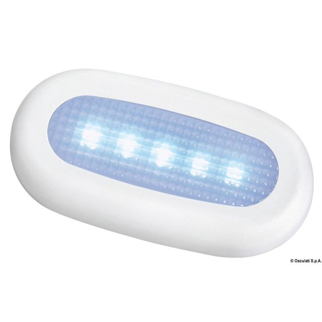 Wasserdichte Orientierungsleuchte m. 5 LEDs, blau 