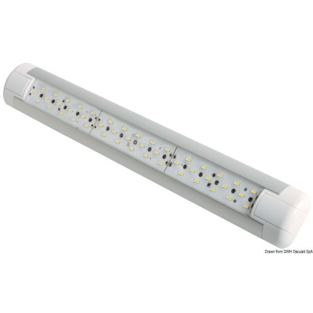 Slim LED-Leuchte, stoßfest 12/24 V 2,5 W 