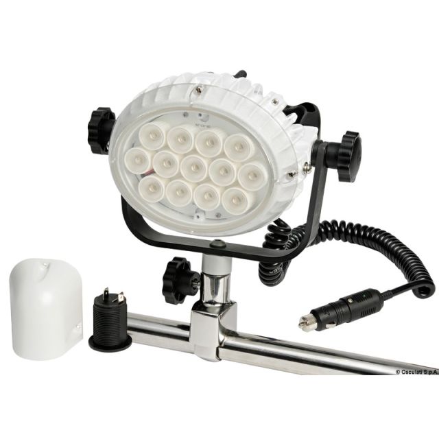 Night Eye LED-Scheinwerfer m.Halterung f. Konsol  