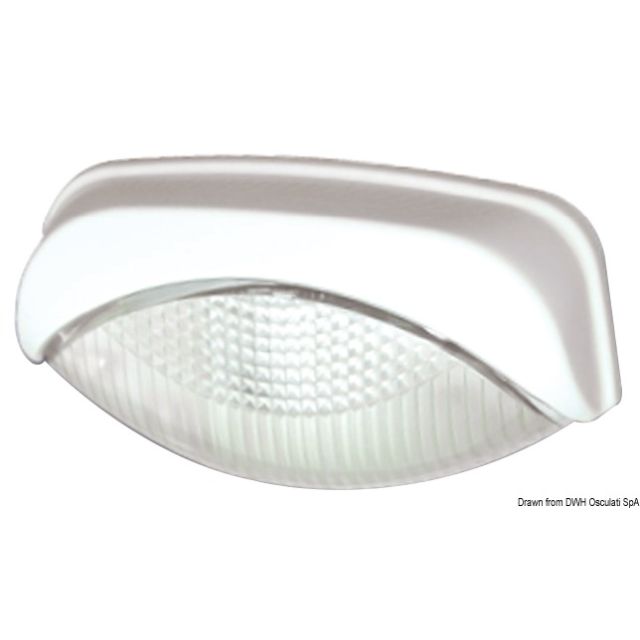 LED-Orientierungsleuchte aus ABS, verchromt 