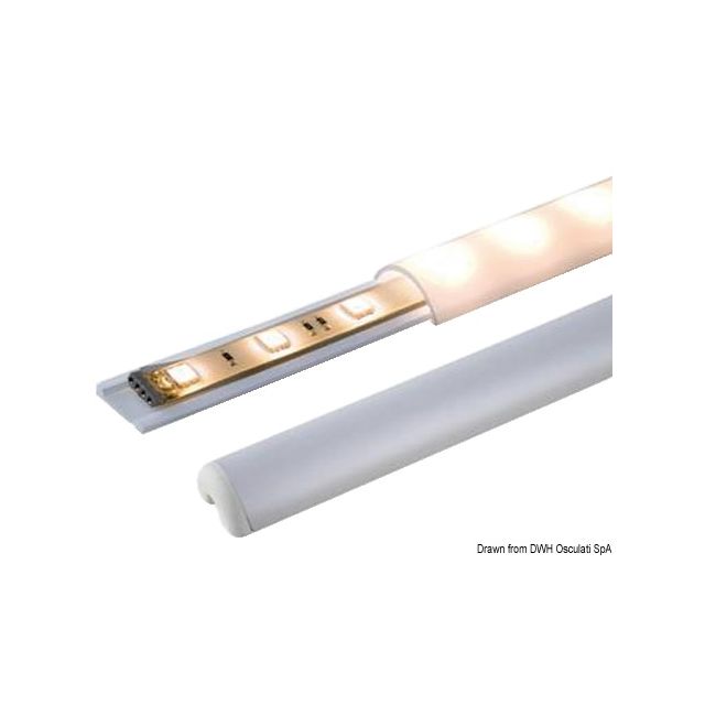 Profil f. LED-Schienen 1000 mm 