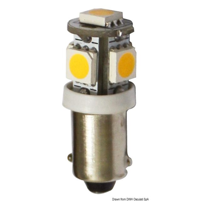 LED-Lampen für Scheinwerfer, Orientierungsleuchten und Navigationslichter - BA9S