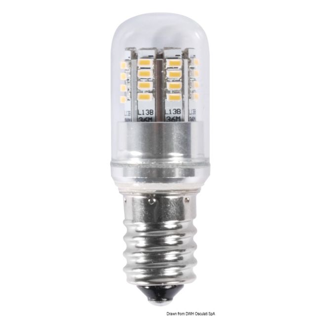 LED SMD-Lampe, Fassung E14/E27, LED mit Glasabdeckung