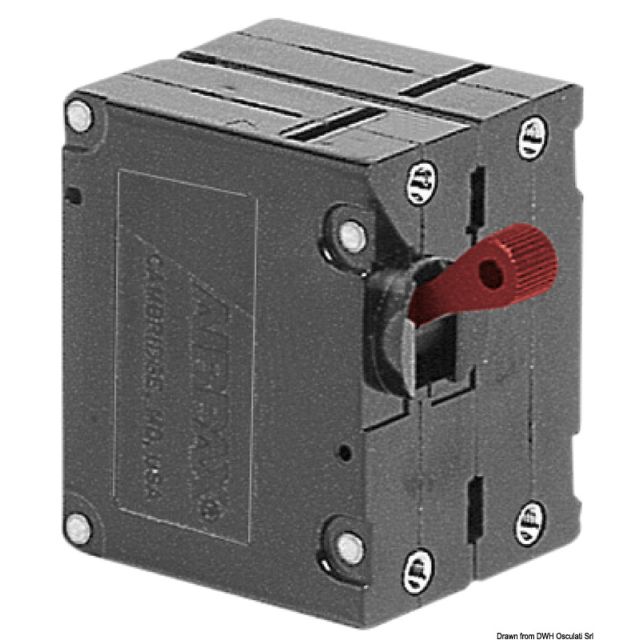 AIRPAX / SENSATA automatischer hydraulisch-magnetischer Schalter für Wechselstrom, zweipolig 