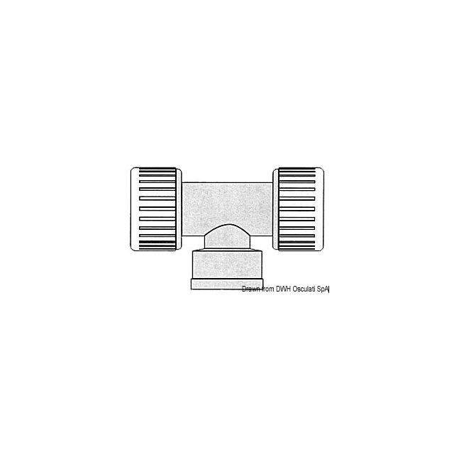 Hydrofix T-Stück aus Messing 3/4" 22 mm 