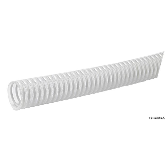 Schlauch m. weißer-PVC-Spiralierung 20 mm 