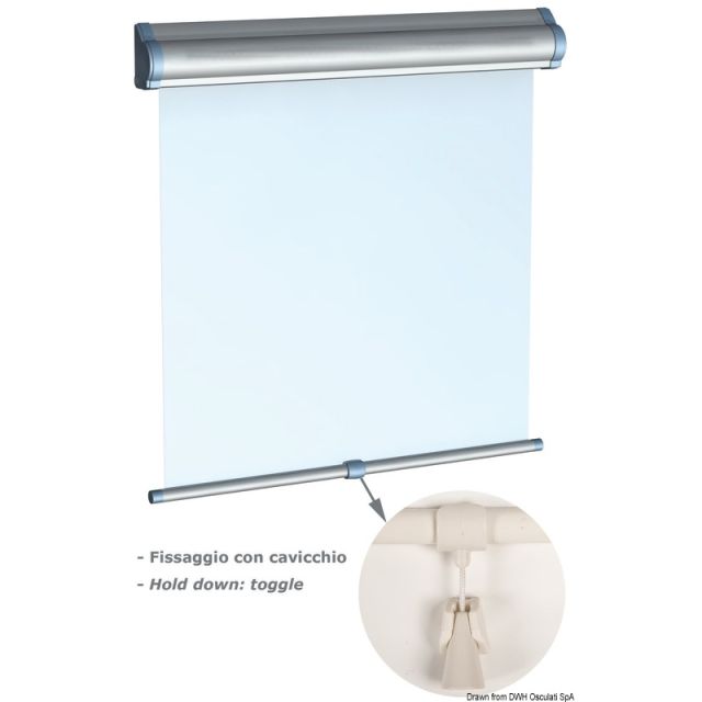 OCEANAIR Skyshade Hatchshade 750 roller blinds for hatches and windows 