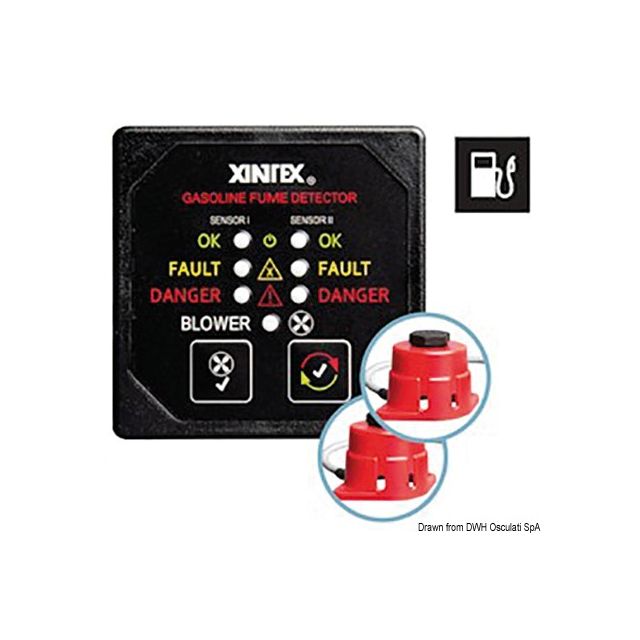 XINTEX G-2B-R gas/petrol fume detector
