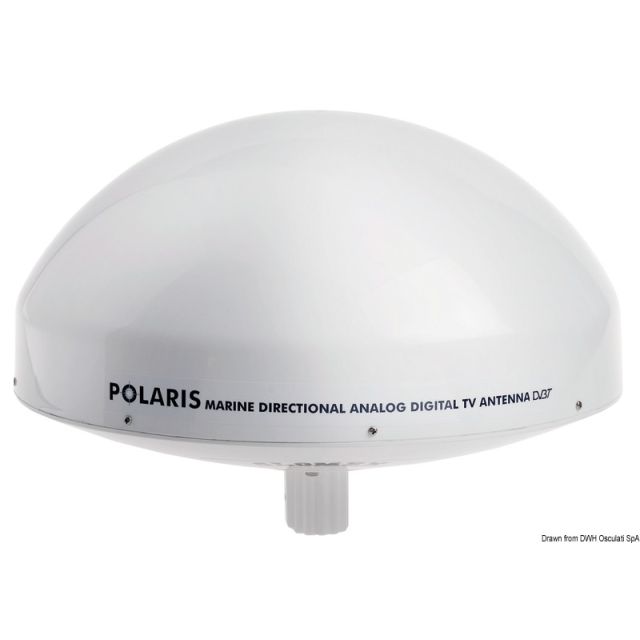 GLOMEX Polaris V9130 directive TV antenna with radio remote controlled electric rotation