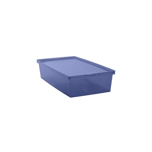 Pudełko Crystaline 18L, niebieskie