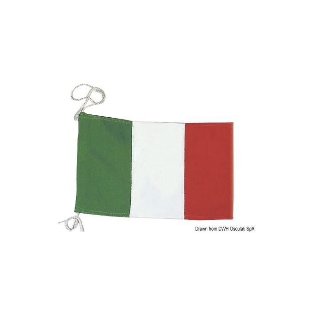 Italienische Polyester-Höflichkeitsfanne 20 x 30cm 