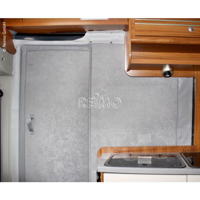 dhermovorhang Schiebetür Ducato X250/290, Boxer, Jumper, Farbe: Hellgrau