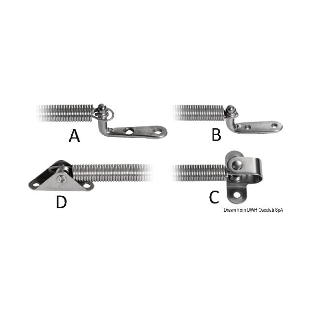 Federklapphalter 220 mm A 