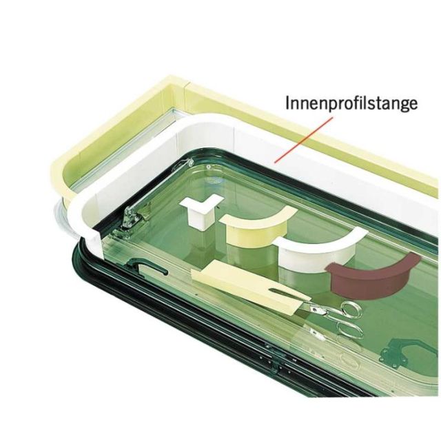 Fensterabdeckprofil, Fensterrahmen - Innenprofilstange