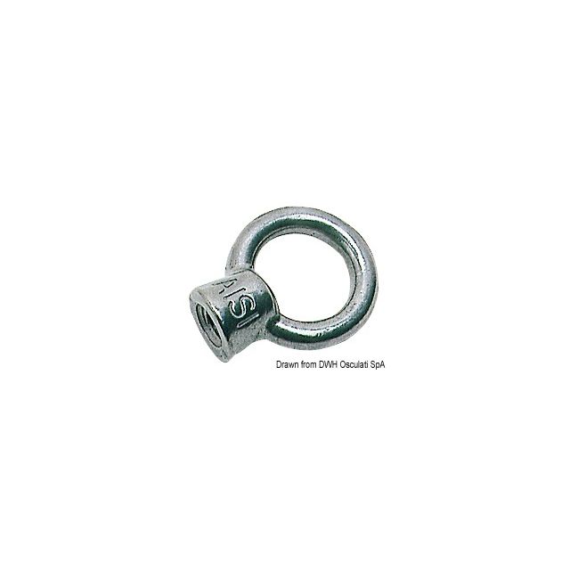 Ringmutter AISI316 32,6 mm 