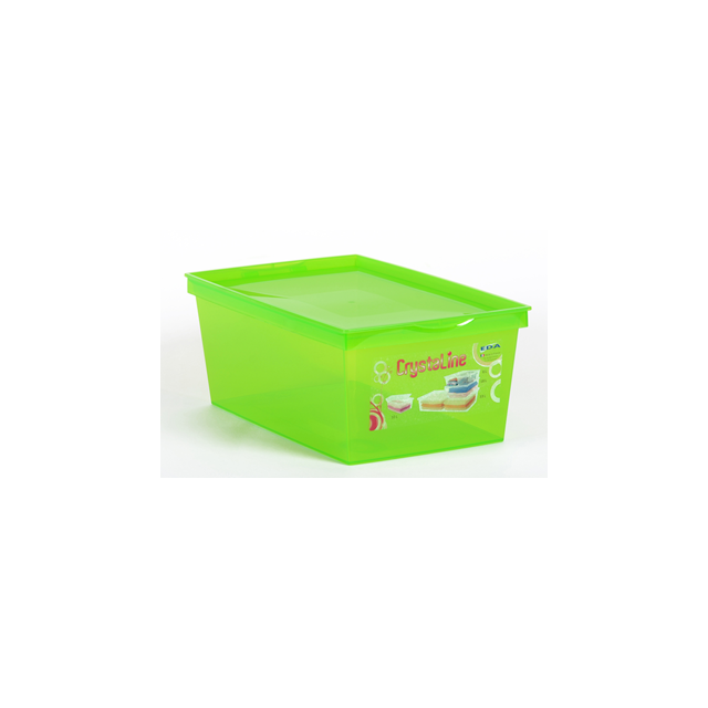 Pudełko Crystaline 10L, zielone jabłuszko