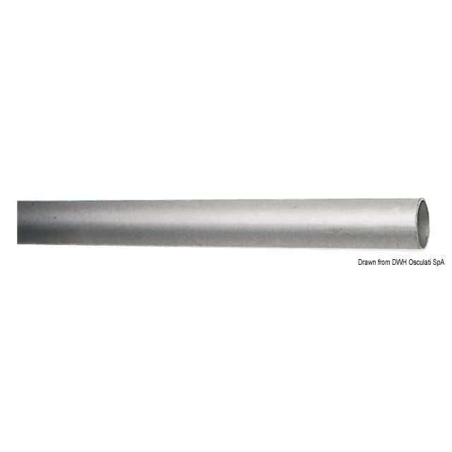 Rohr aus eloxiertem Aluminium 22 x 1,2 mm x 6 m 