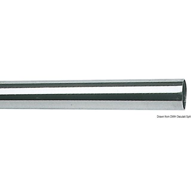 Rohr AISI 316 30 mm x 1,5 mm x 6 m 