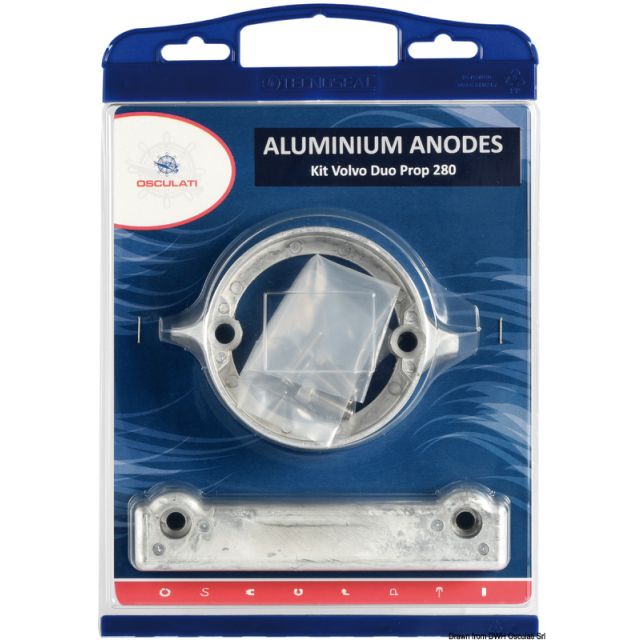 Anoden-Set f. Volvo-Motoren 280DP Aluminium 