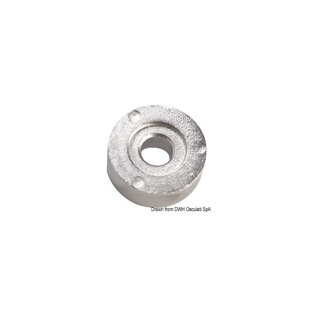 Ringanode aus Aluminium 24 x 15 mm 