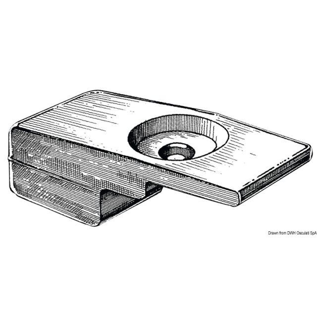 Magnesium-Plattenanode Suzuki 60/140 PS Viertakter 