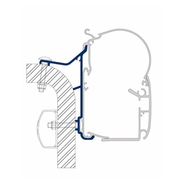 Adapter f.Prost.500,4 Einzelpl.Hymer,Eriba