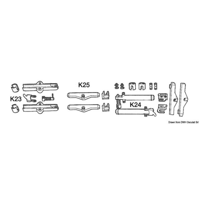 Adapterkit für Züge K23, K24, K25