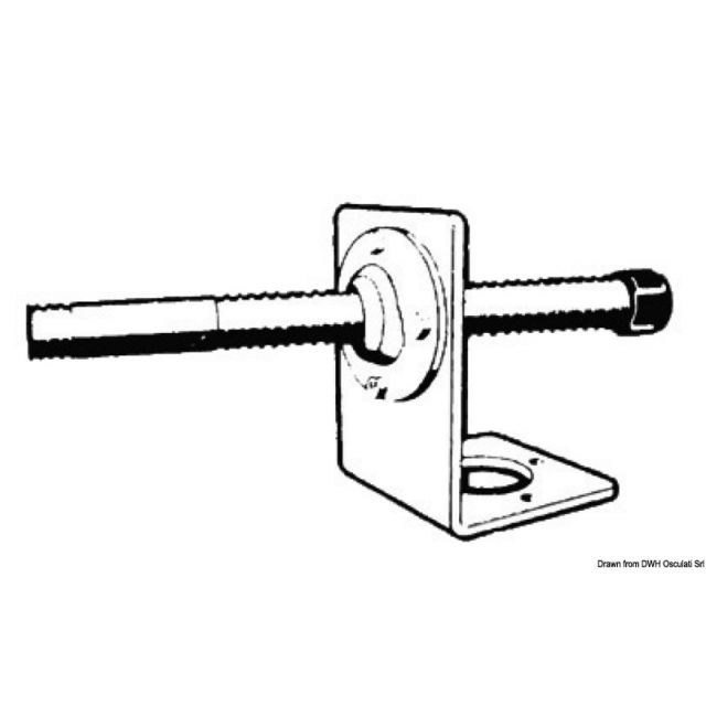 VA-Stahl Halterung S55 