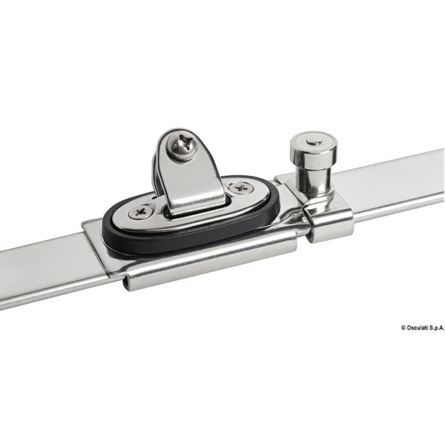 Gleiwagen m. U-Befestigunglasche AISI316 