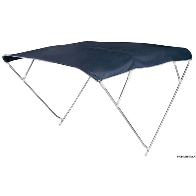 Bimini Depth Verdeck 4-Bögen 165/175 cm navyblau 