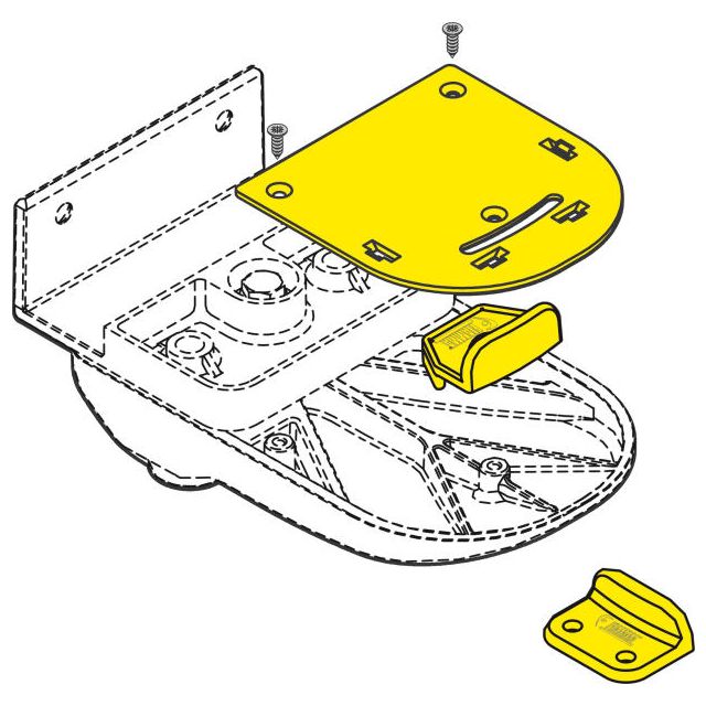 Distanzplatte für MiniVan Safe Door Frame