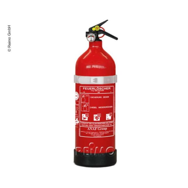 ABC Feuerlöscher 2kg mit Druckanzeige