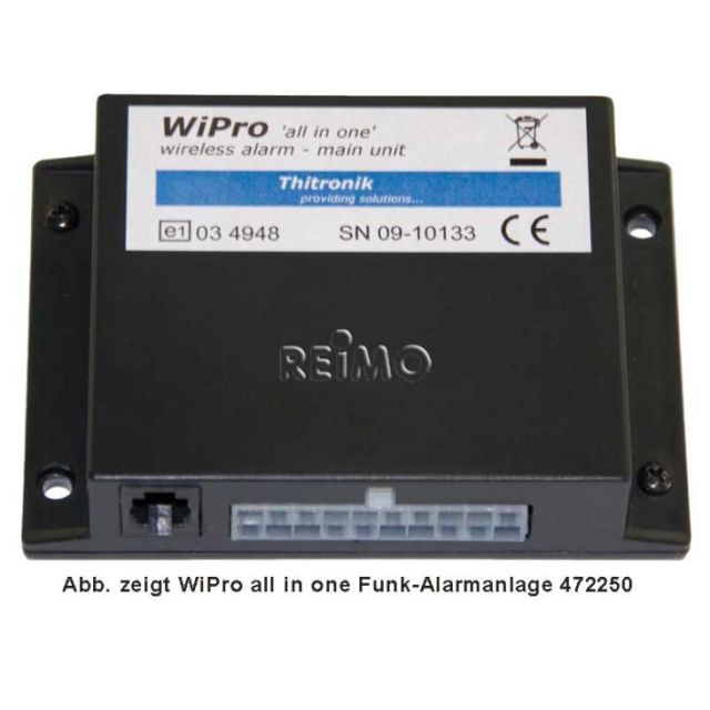 Funk-Alarm WiPro all in one" als vormontierter Einbaukit Für Iveco Daily ab 06 "
