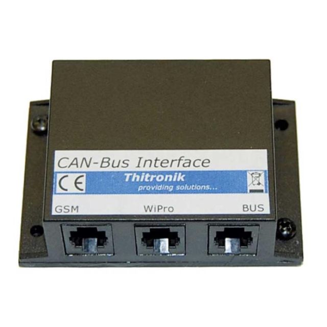 Can-Bus Interface für WiPro Alarm