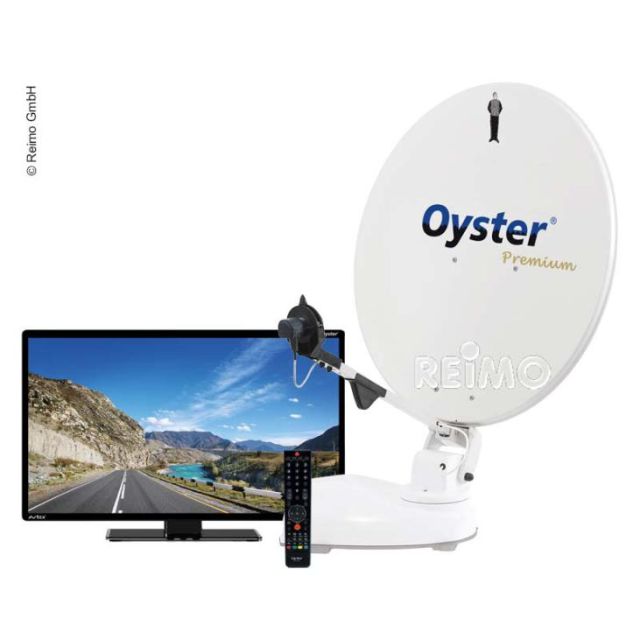 Oyster® 85 SKEW Premium Sat-Anlage inkl. 21,5"Oyster® TV