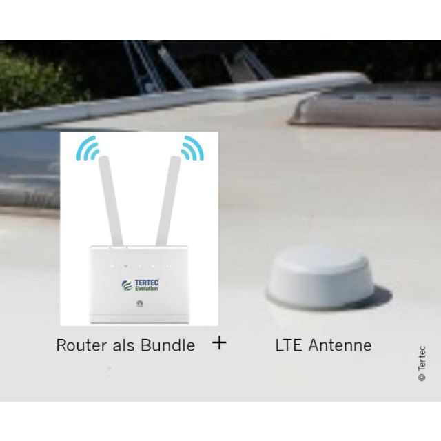 High-Tec Internet-Antenne inkl. Router