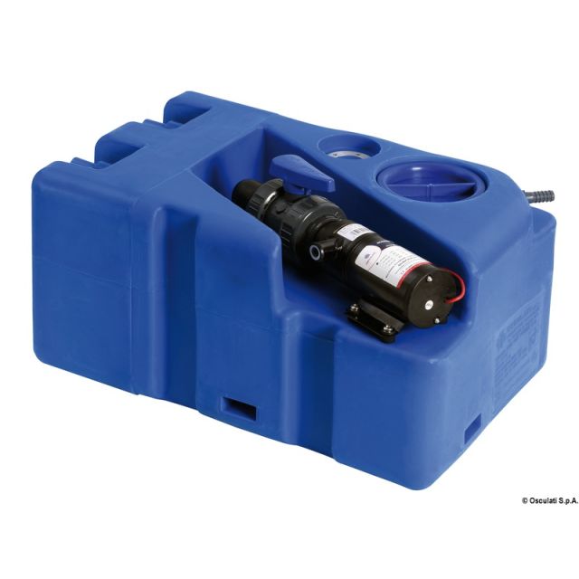 Schmutzwassertank m.Zerhacker 12 V 50 l 