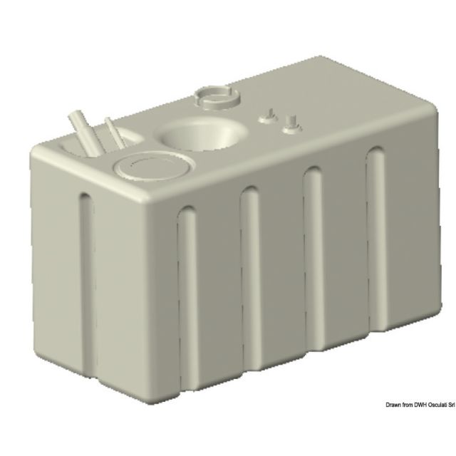 Modularer Kraftstofftank aus vernetztem Polyethylen 52.040.02