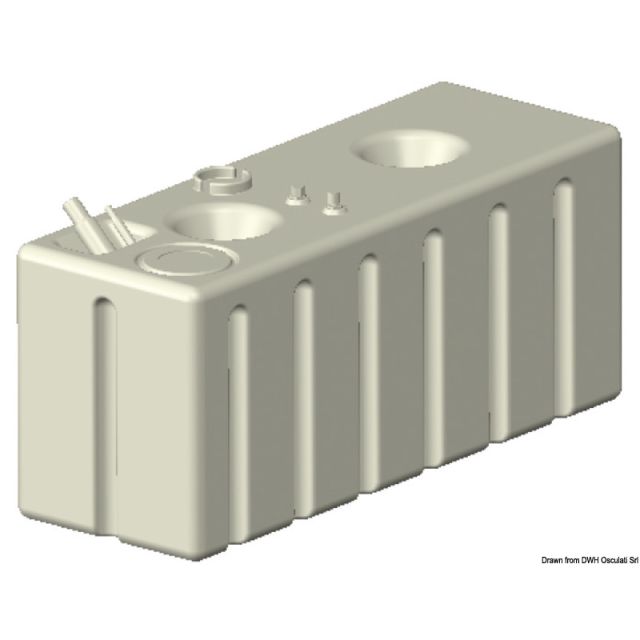 Modularer Kraftstofftank aus vernetztem Polyethylen 52.040.03