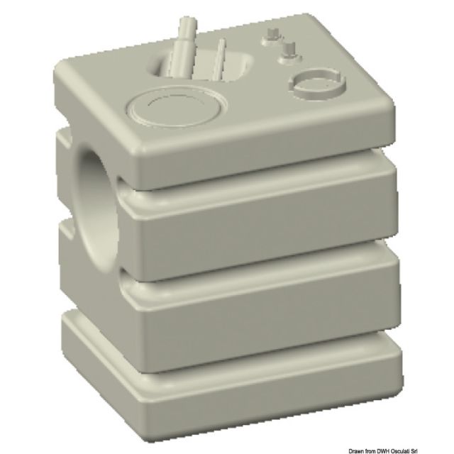 Modularer Kraftstofftank aus vernetztem Polyethylen 52.040.11