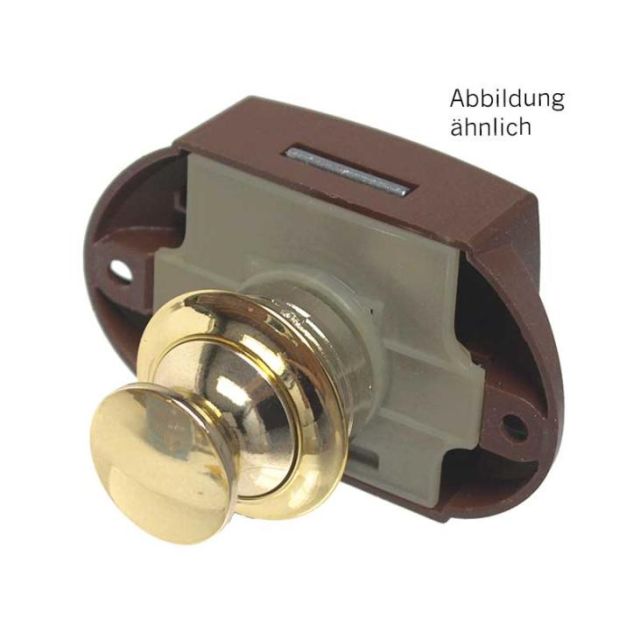 Push Lock für beidseitige Betätigung (Farbe: gold)