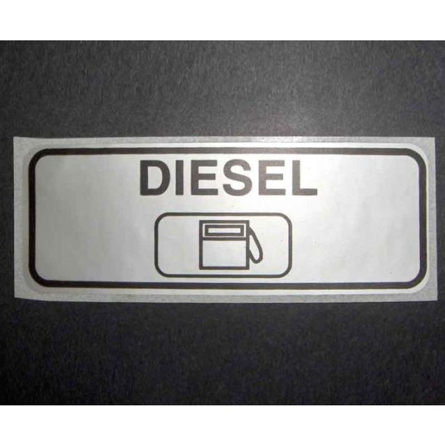 Aufkleber Diesel" B90 x H30 mm"
