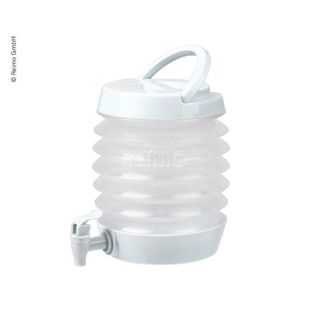 Faltbarer Wasserspender 3,5 Liter, Farbe: Weiß