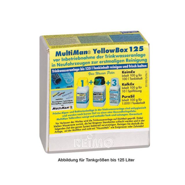 MultiMan YellowBox 250 Wasser-Inbetriebnahmebox