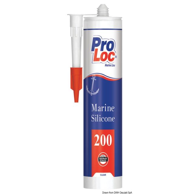 ProLoc 200 Silikon f. Boote, transparent 50 ml 