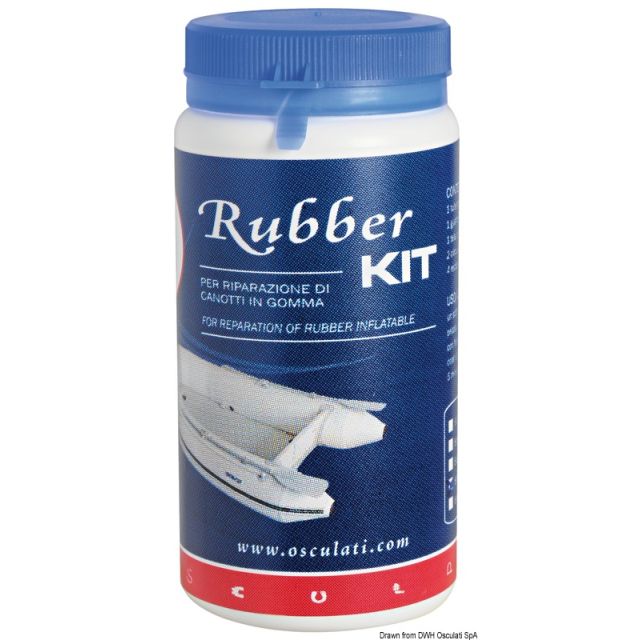 Reparaturset Rubber Kit für Schlauchboote aus Neopren