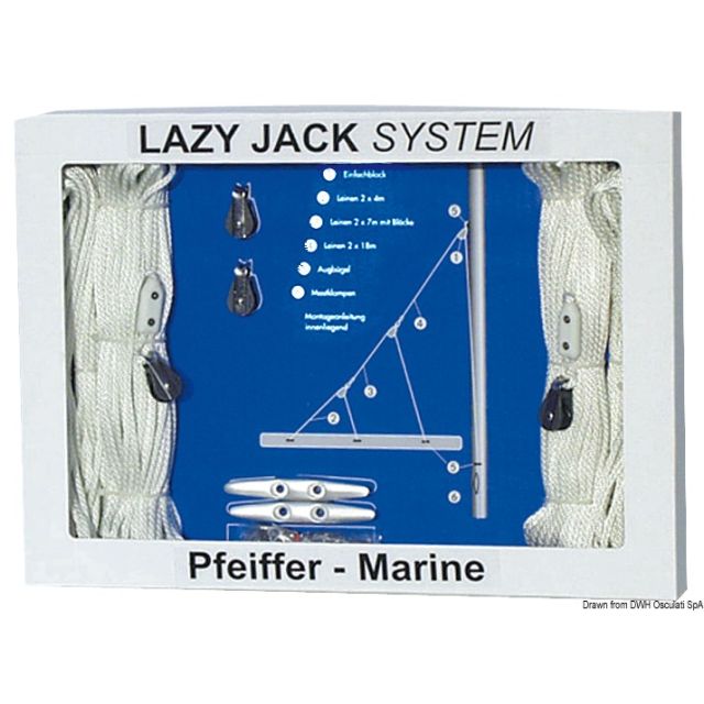 PFEIFFER Lazy Jack Kit bis 30 Fuß 
